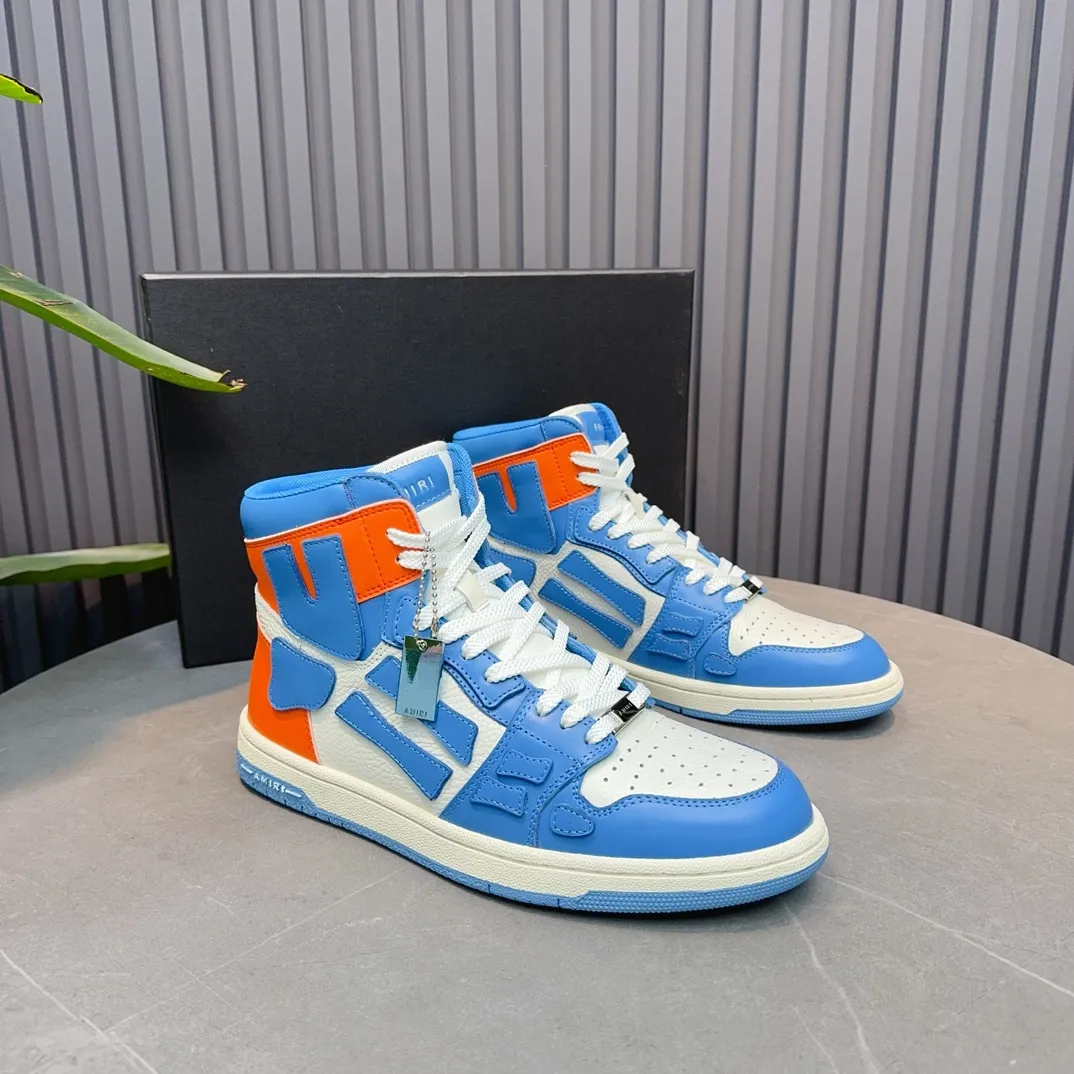 Men's shoes💰620💰 AMIRI AMIRI trendy brand hot sale🔥 Available all year round✅Couples💑 Official website synchronization Imported fabrics 1⃣️ratio 1⃣️Re-engraved, original factory special original sole, 35-45 (38.45. Non-refundable)
